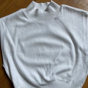 Pilcro corset muscle sweater top